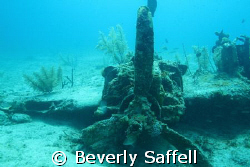 What's left of an airplane in the Bahamas. Canon w/18-55 ... by Beverly Saffell 